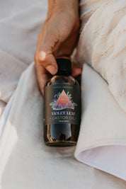 Violet Leaf Infused Castor Oil